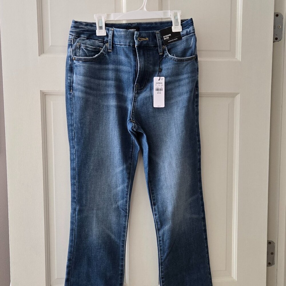Express Skyscraper Midrise Jeans